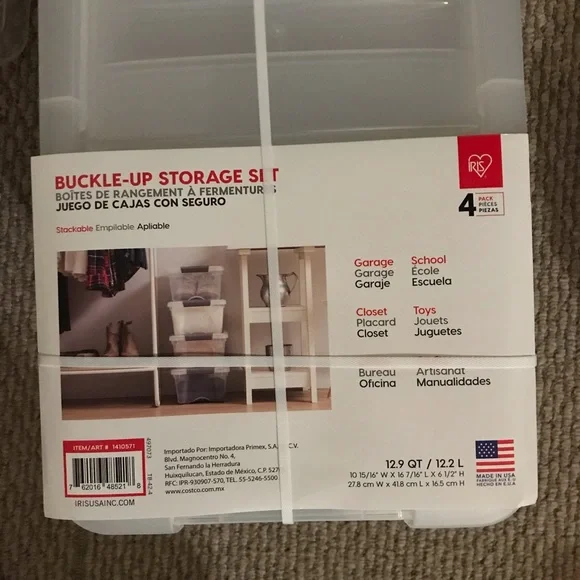 Iris Buckle Up Storage Boxes solofficialkw.com